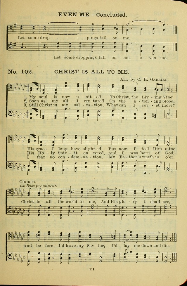 Gospel Hymn Selections for Male Voices: for use in colleges, Y.M.C.A.