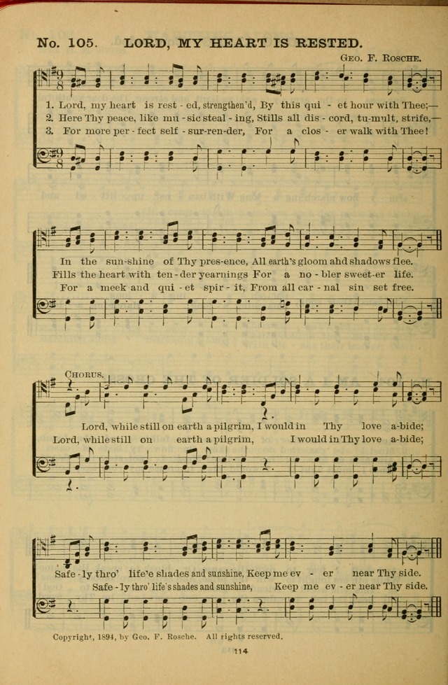 Gospel Hymn Selections for Male Voices: for use in colleges, Y.M.C.A.