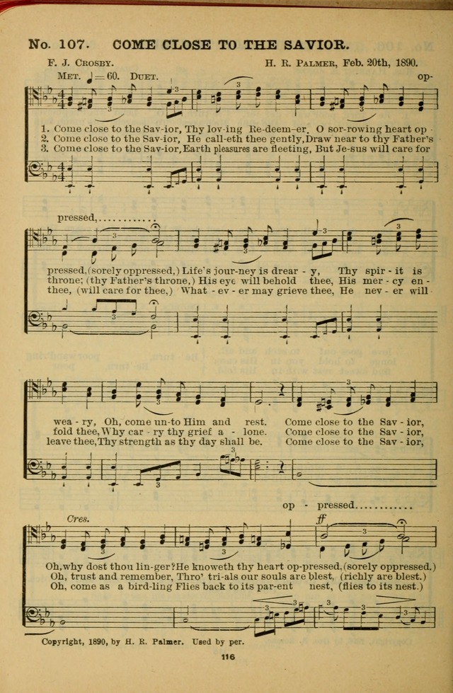 Gospel Hymn Selections for Male Voices: for use in colleges, Y.M.C.A.