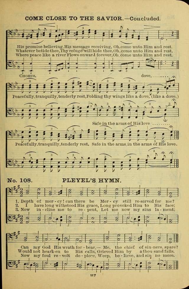 Gospel Hymn Selections for Male Voices: for use in colleges, Y.M.C.A.