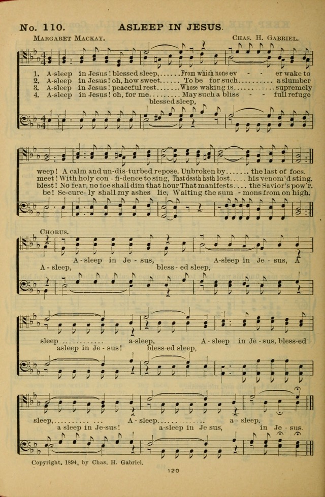 Gospel Hymn Selections for Male Voices: for use in colleges, Y.M.C.A.