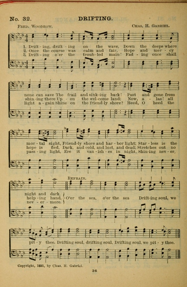 Gospel Hymn Selections for Male Voices: for use in colleges, Y.M.C.A.