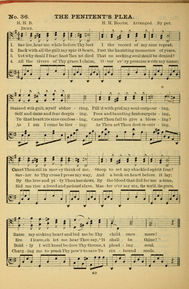 Gospel Hymn Selections for Male Voices: for use in colleges, Y.M.C.A.