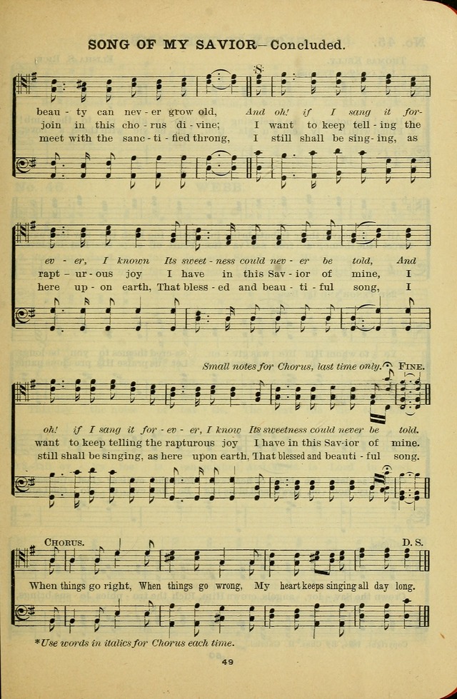 Gospel Hymn Selections for Male Voices: for use in colleges, Y.M.C.A.