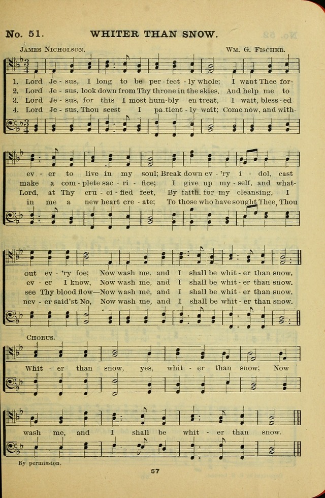 Gospel Hymn Selections for Male Voices: for use in colleges, Y.M.C.A.