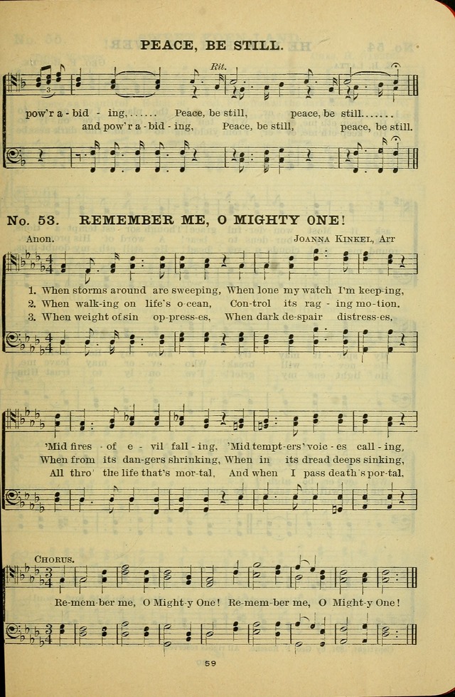 Gospel Hymn Selections for Male Voices: for use in colleges, Y.M.C.A.