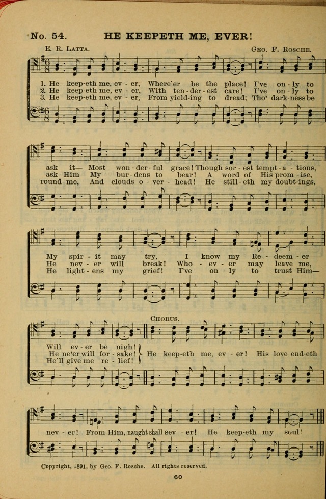 Gospel Hymn Selections for Male Voices: for use in colleges, Y.M.C.A.