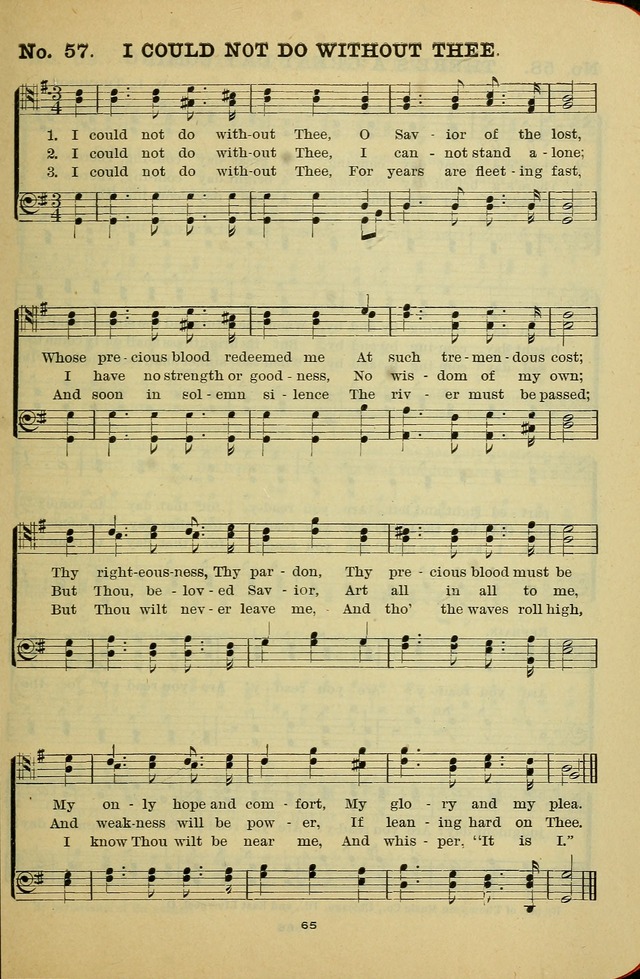 Gospel Hymn Selections for Male Voices: for use in colleges, Y.M.C.A.