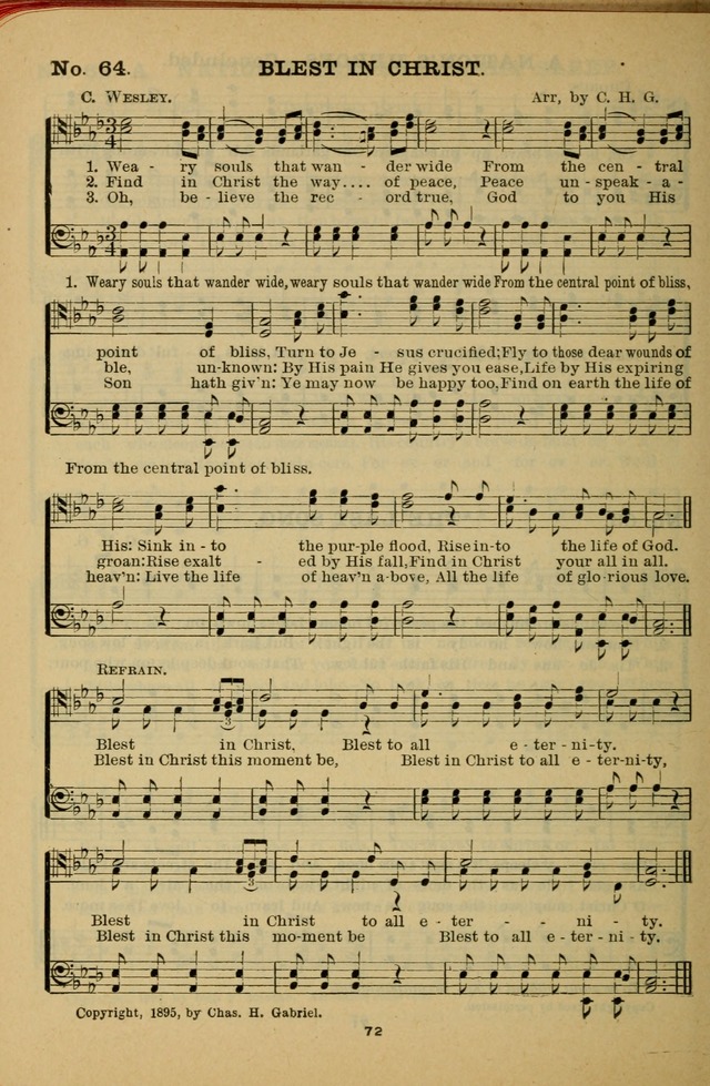 Gospel Hymn Selections for Male Voices: for use in colleges, Y.M.C.A.