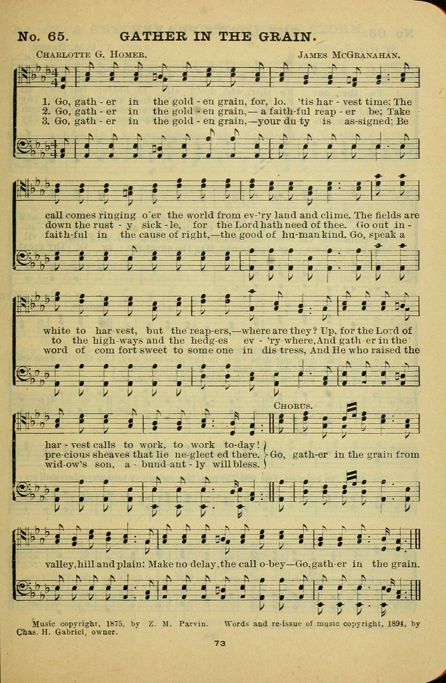 Gospel Hymn Selections for Male Voices: for use in colleges, Y.M.C.A.