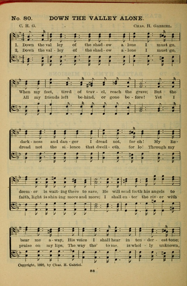 Gospel Hymn Selections for Male Voices: for use in colleges, Y.M.C.A.