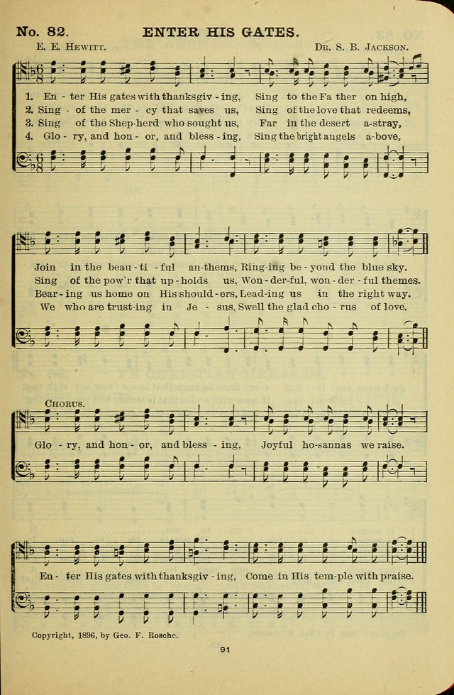 Gospel Hymn Selections for Male Voices: for use in colleges, Y.M.C.A.