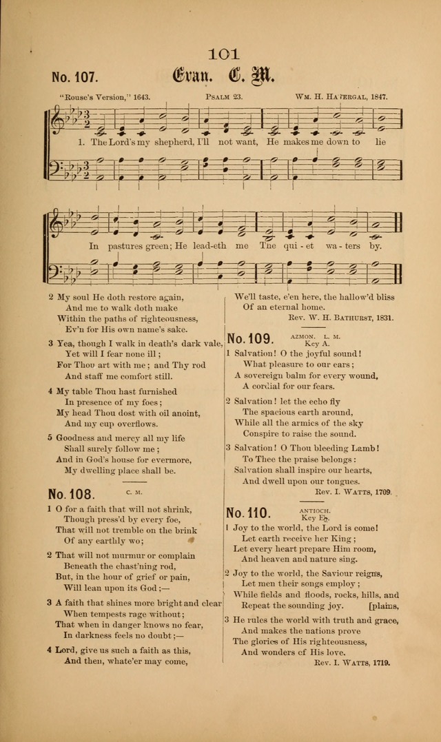 Gospel Hymns and Sacred Songs: as used by them in gospel meetings page 101