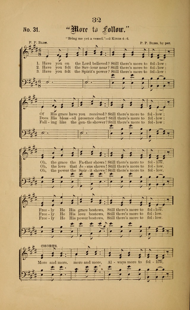 Gospel Hymns and Sacred Songs: as used by them in gospel meetings page 32