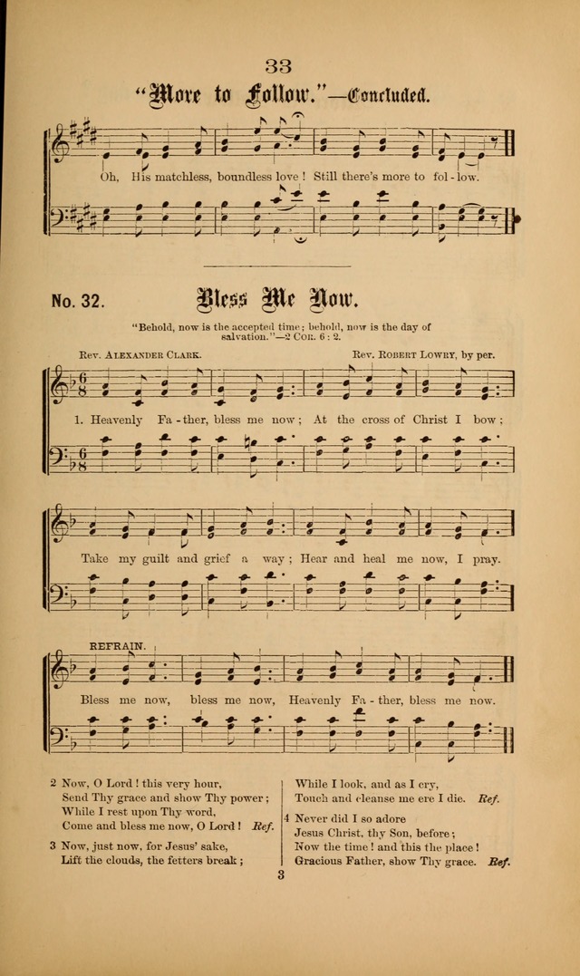 Gospel Hymns and Sacred Songs: as used by them in gospel meetings page 33