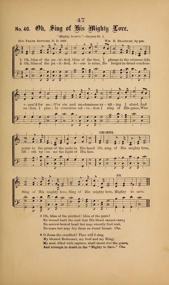 Gospel Hymns and Sacred Songs: as used by them in gospel meetings page 47