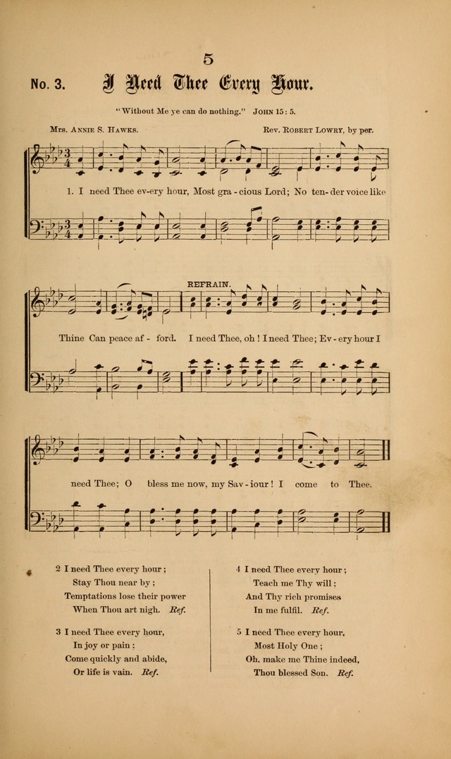 Gospel Hymns and Sacred Songs: as used by them in gospel meetings page 5