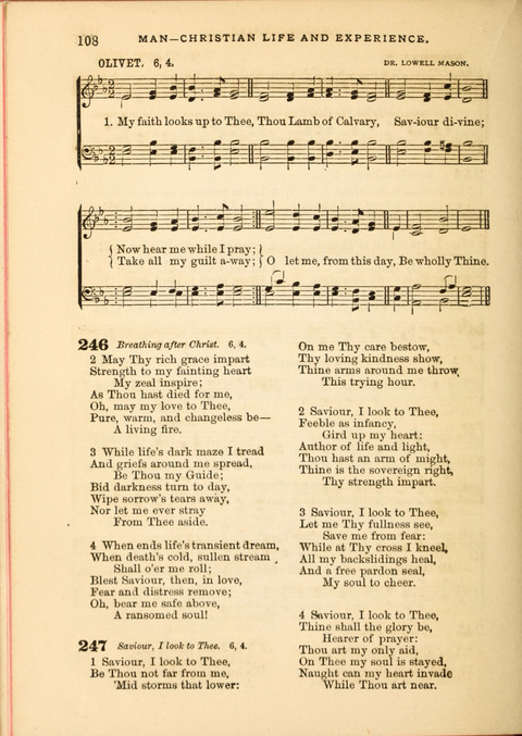 Gospel Hymn and Tune Book: a choice collection of Hymns and Music, old and new, for use in Prayer Meetings, Family Circles, and Church Service page 106