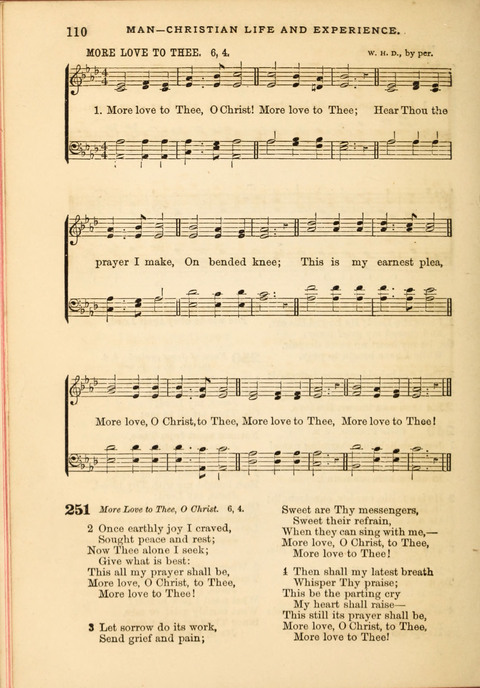 Gospel Hymn and Tune Book: a choice collection of Hymns and Music, old and new, for use in Prayer Meetings, Family Circles, and Church Service page 108