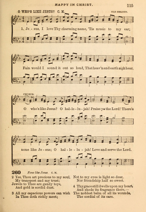 Gospel Hymn and Tune Book: a choice collection of Hymns and Music, old and new, for use in Prayer Meetings, Family Circles, and Church Service page 113