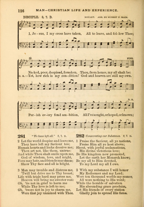 Gospel Hymn and Tune Book: a choice collection of Hymns and Music, old and new, for use in Prayer Meetings, Family Circles, and Church Service page 124