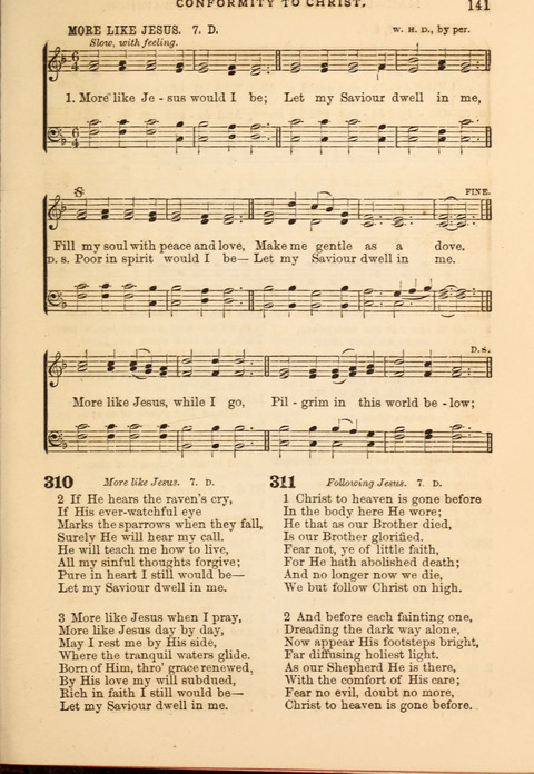 Gospel Hymn and Tune Book: a choice collection of Hymns and Music, old and new, for use in Prayer Meetings, Family Circles, and Church Service page 139