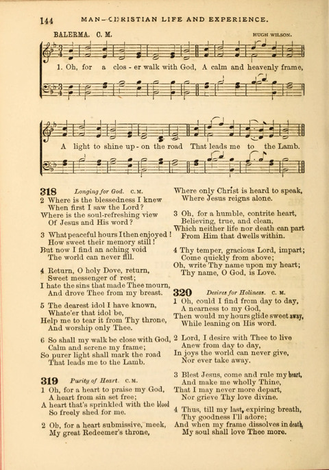 Gospel Hymn and Tune Book: a choice collection of Hymns and Music, old and new, for use in Prayer Meetings, Family Circles, and Church Service page 142