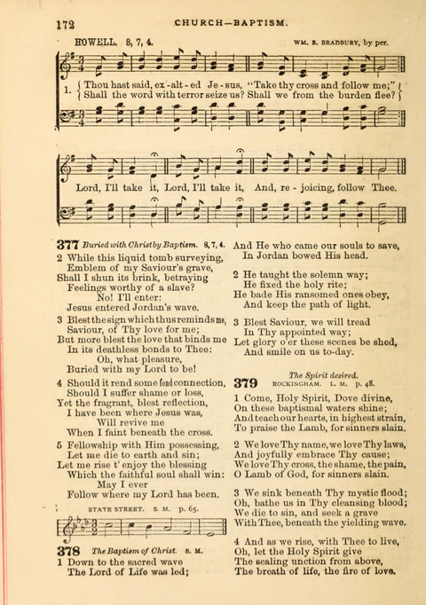 Gospel Hymn and Tune Book: a choice collection of Hymns and Music, old and new, for use in Prayer Meetings, Family Circles, and Church Service page 170