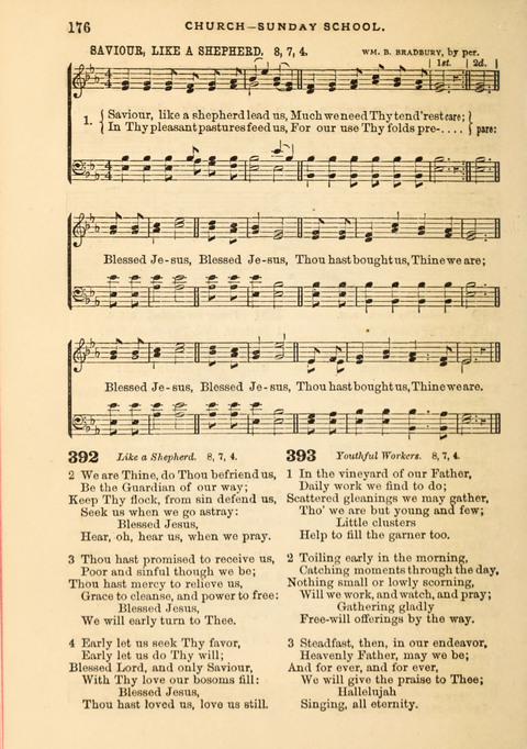 Gospel Hymn and Tune Book: a choice collection of Hymns and Music, old and new, for use in Prayer Meetings, Family Circles, and Church Service page 174