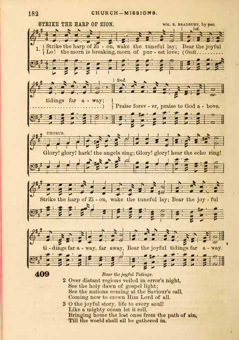 Gospel Hymn and Tune Book: a choice collection of Hymns and Music, old and new, for use in Prayer Meetings, Family Circles, and Church Service page 180