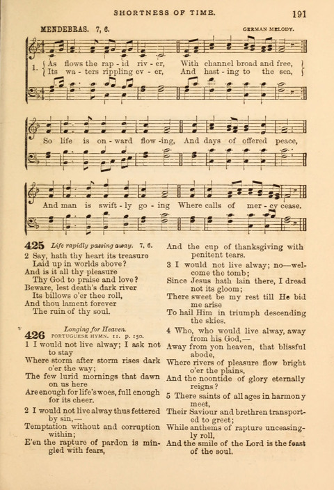 Gospel Hymn and Tune Book: a choice collection of Hymns and Music, old and new, for use in Prayer Meetings, Family Circles, and Church Service page 189