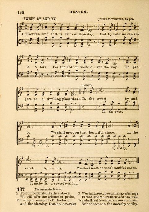 Gospel Hymn and Tune Book: a choice collection of Hymns and Music, old and new, for use in Prayer Meetings, Family Circles, and Church Service page 194