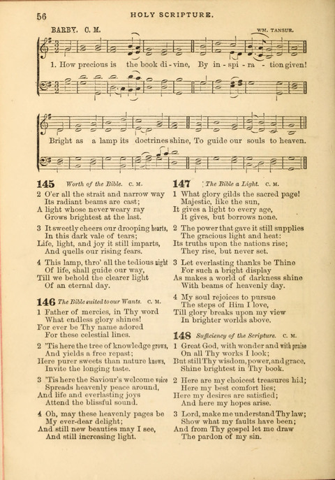 Gospel Hymn and Tune Book: a choice collection of Hymns and Music, old and new, for use in Prayer Meetings, Family Circles, and Church Service page 54