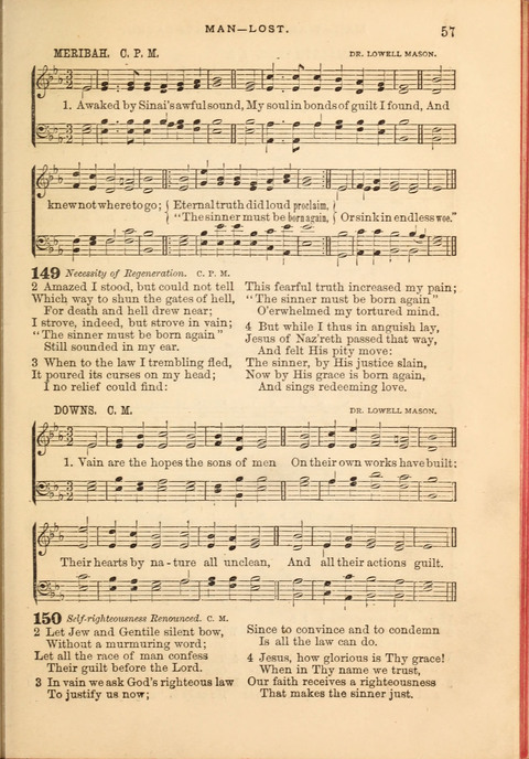 Gospel Hymn and Tune Book: a choice collection of Hymns and Music, old and new, for use in Prayer Meetings, Family Circles, and Church Service page 55