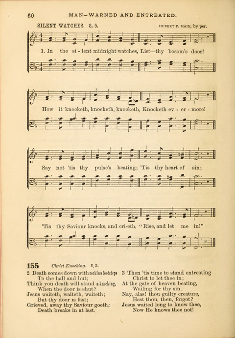 Gospel Hymn and Tune Book: a choice collection of Hymns and Music, old and new, for use in Prayer Meetings, Family Circles, and Church Service page 58