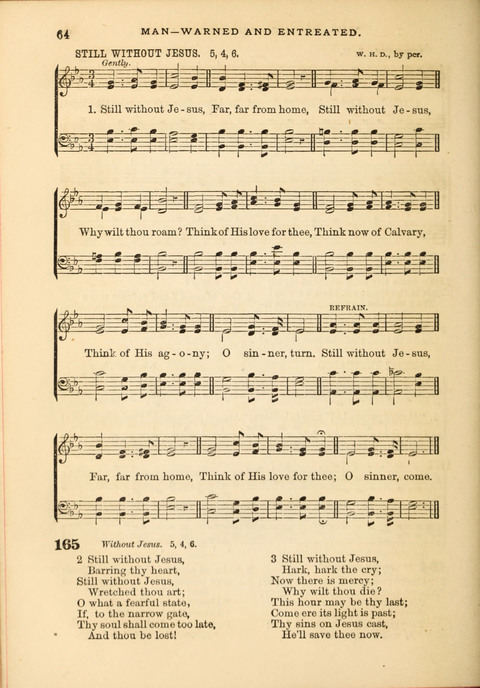 Gospel Hymn and Tune Book: a choice collection of Hymns and Music, old and new, for use in Prayer Meetings, Family Circles, and Church Service page 62