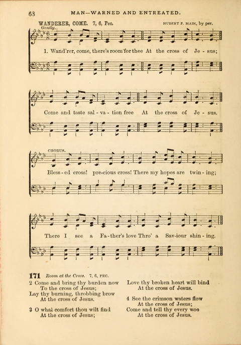 Gospel Hymn and Tune Book: a choice collection of Hymns and Music, old and new, for use in Prayer Meetings, Family Circles, and Church Service page 66