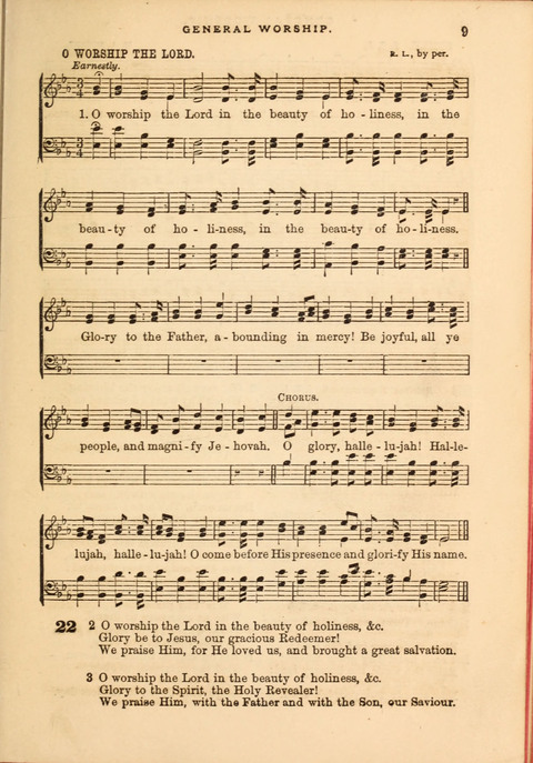 Gospel Hymn and Tune Book: a choice collection of Hymns and Music, old and new, for use in Prayer Meetings, Family Circles, and Church Service page 7