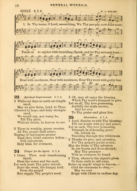 Gospel Hymn and Tune Book: a choice collection of Hymns and Music, old and new, for use in Prayer Meetings, Family Circles, and Church Service page 8