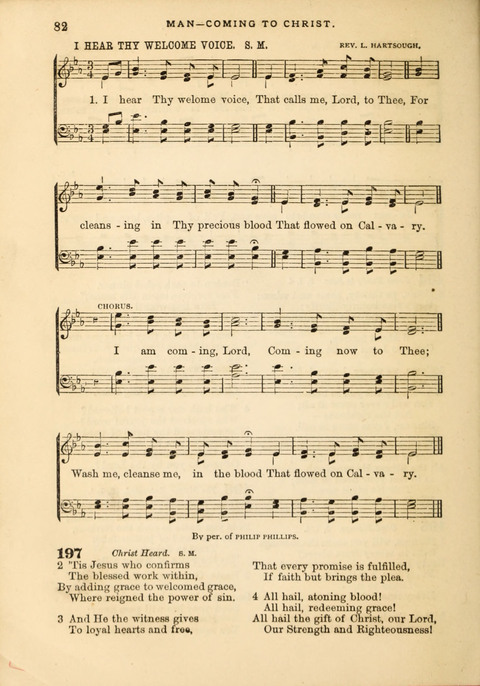 Gospel Hymn and Tune Book: a choice collection of Hymns and Music, old and new, for use in Prayer Meetings, Family Circles, and Church Service page 80