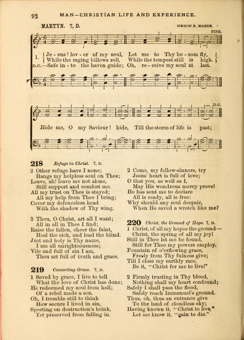 Gospel Hymn and Tune Book: a choice collection of Hymns and Music, old and new, for use in Prayer Meetings, Family Circles, and Church Service page 90