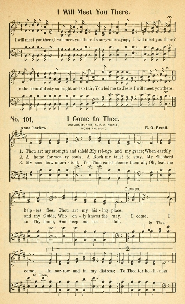 Glorious Hymns: with supplement page 108