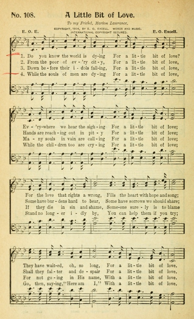 Glorious Hymns: with supplement page 115