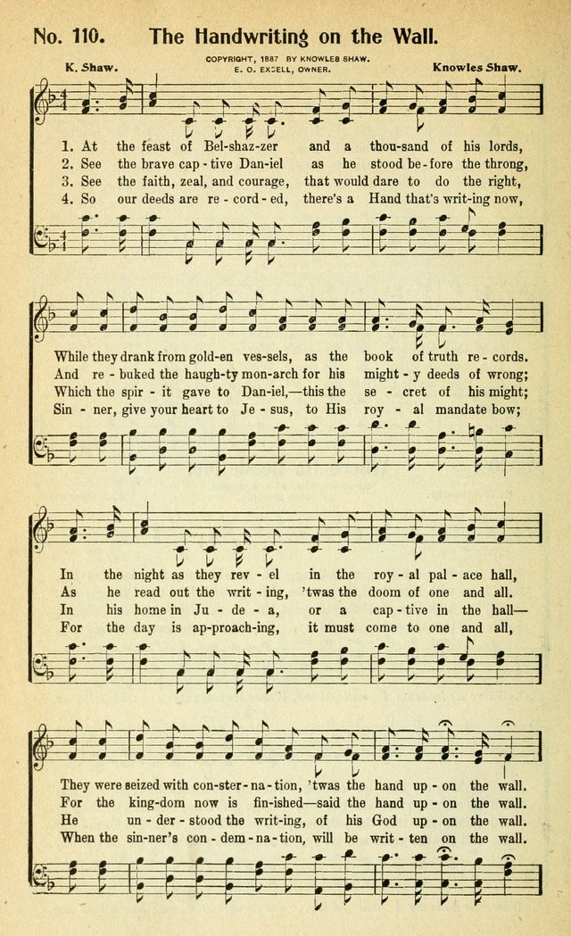 Glorious Hymns: with supplement page 117