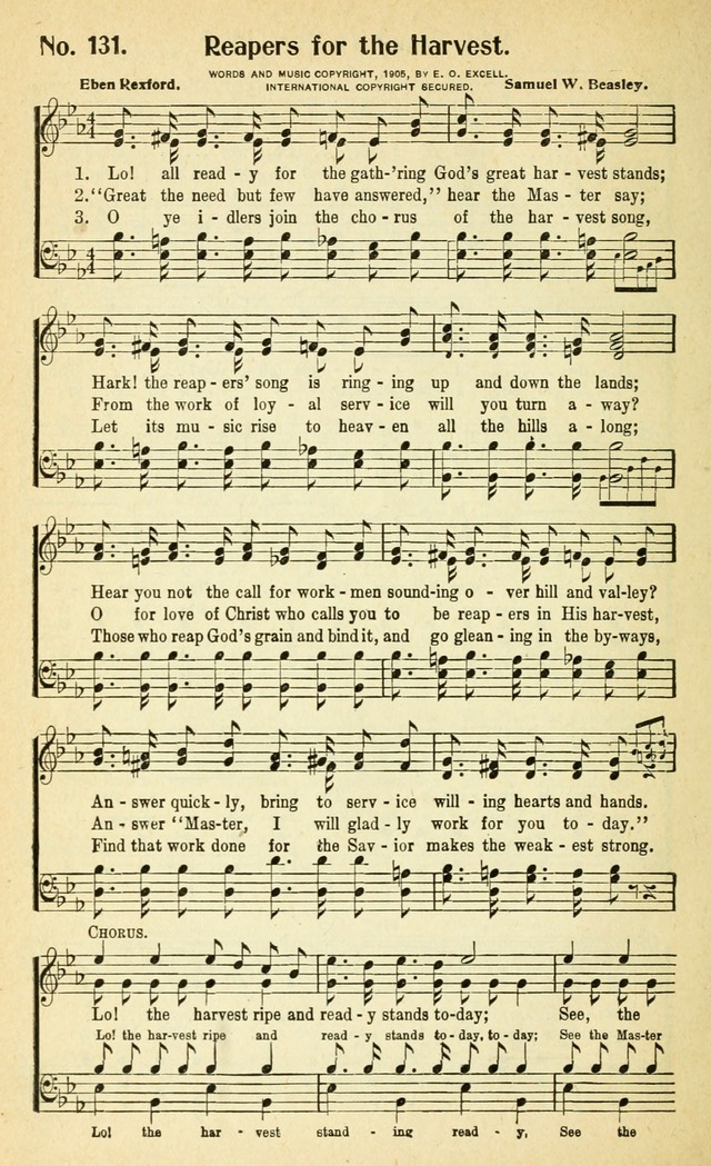 Glorious Hymns: with supplement page 141