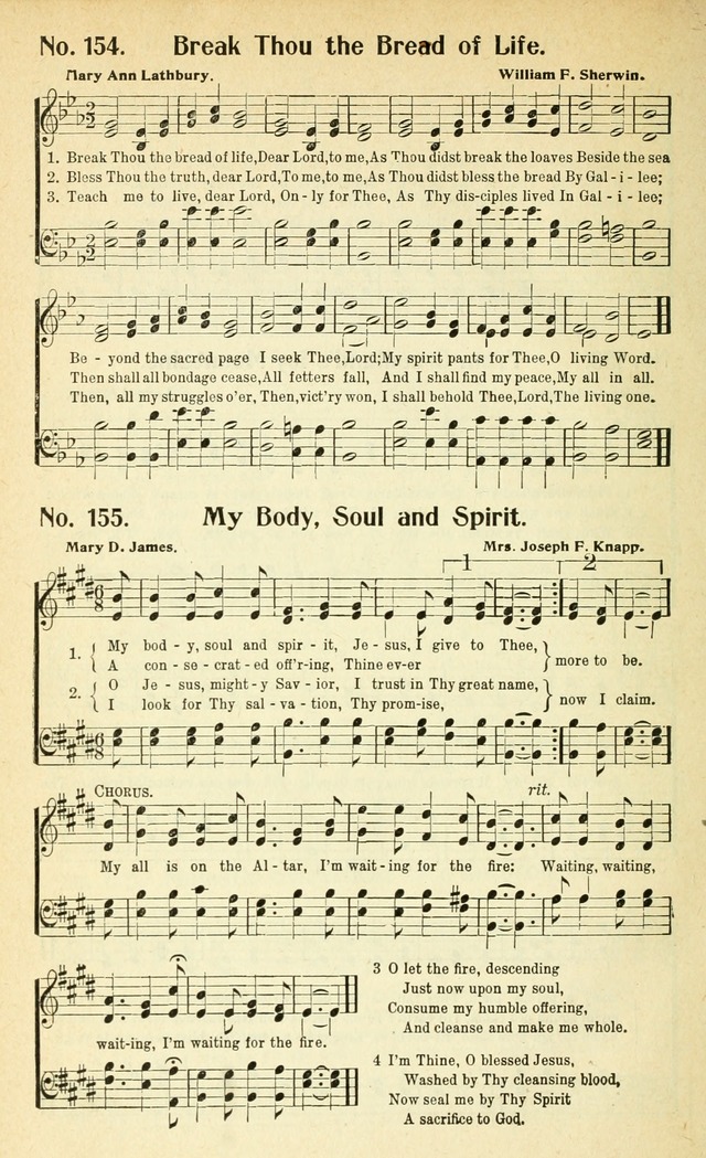 Glorious Hymns: with supplement page 163