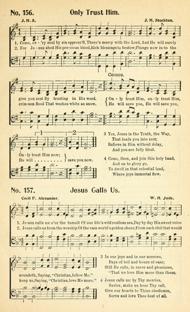 Glorious Hymns: with supplement page 164