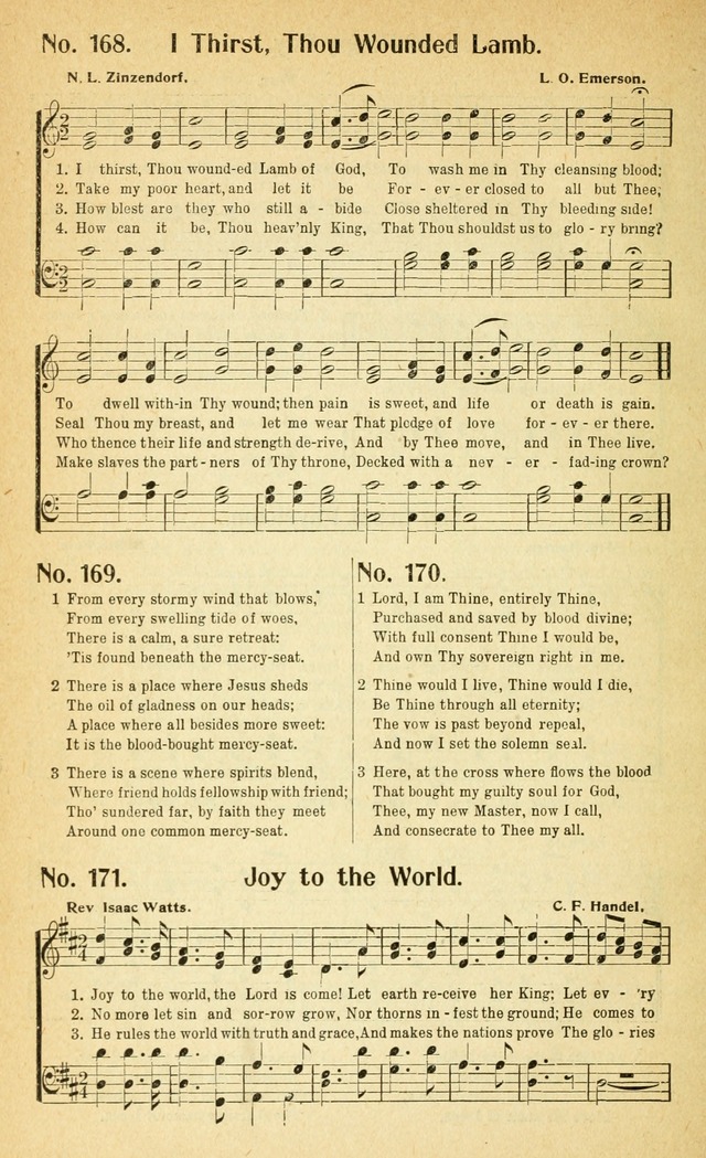 Glorious Hymns: with supplement page 171