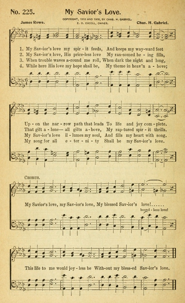 Glorious Hymns: with supplement page 195