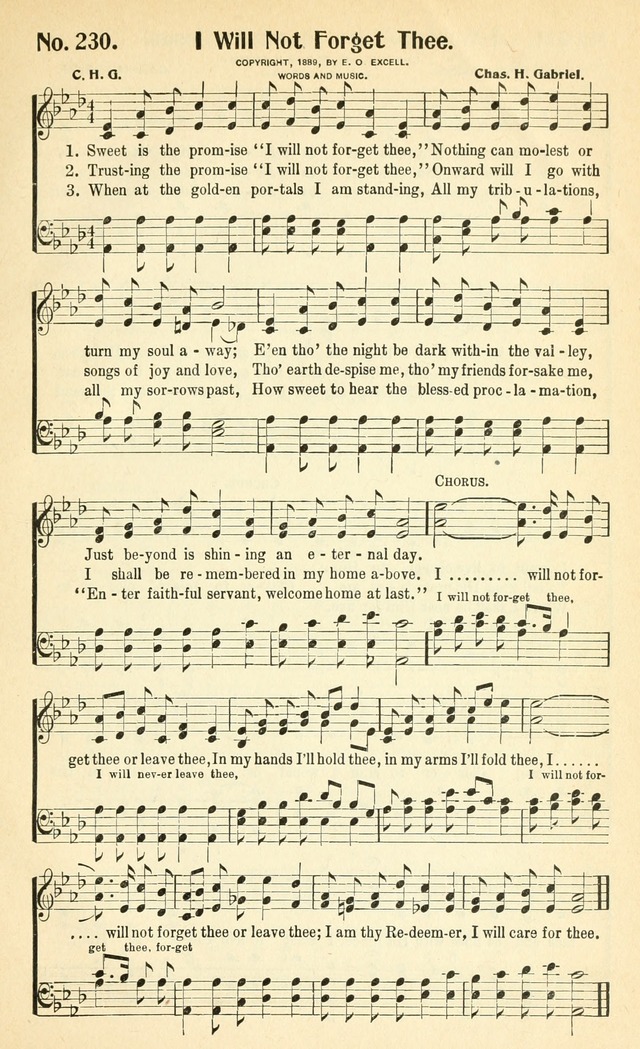 Glorious Hymns: with supplement page 200